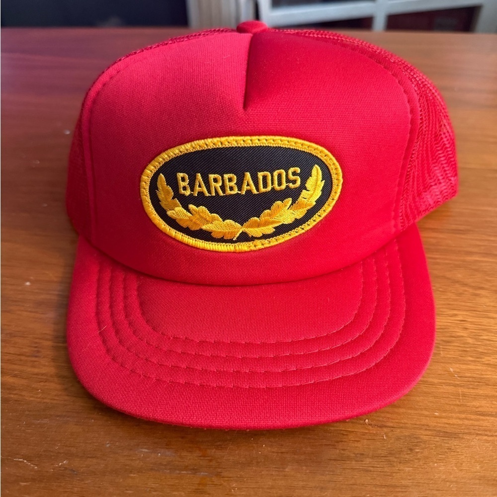 Red Barbados Trucker Hat